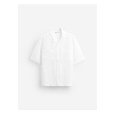 Relaxed fit shirt made of linen. Spread collar and short sleeves. Patch pockets with flaps at chest. Front button closure. Linen Men, Crochet Coat, Linen Shirt Men, T-shirt Polos, Blazer Dress, Trouser Jeans, Linen Shirt, Bowling, Linen Fabric