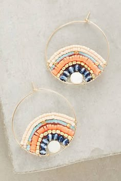 Boho Fashion Ideas for the modern day hippieWomens Fashion | Inspiration Pinning inspirational bits everyday, follow us and visit us for more :) Punk Earrings, Hippie Style, Boho Earrings, Beaded Earrings, Diy Jewelry