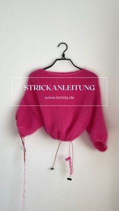 Strickanleitung für ein leichtes Sommer Shirt mit 3 Ärmelvarianten