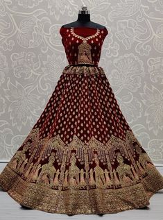 Velvet Bridal Lehenga, Pink Bridal Lehenga, Lehenga Choli Latest, Dori Embroidery, Saree Bollywood