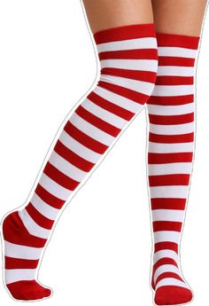 Winter Striped Knee-high Socks For Stocking Stuffers, Red Knee-high Winter Legwear, Red Knee-high Legwear For Winter, Red Knee-high Stockings For Winter, Casual Red Thigh-high Stockings, Christmas Knee-high Socks For Stocking Stuffer, Casual Red Knee-high Stockings, Red Stretch Thigh High Leg Warmers, Red Stretch Thigh-high Leg Warmers