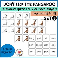 the kangaroo game for 2 or more players