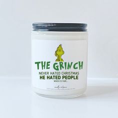 null The Grinch Funny, Grinch Gifts, Coworker Holiday Gifts, Grinch Funny, Funny Grinch, Hate Christmas, Christmas Ghost, No Surprises, Coconut Caramel