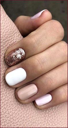 Makeup Nails Designs, Short Gel Nails, Minimalist Nail Art, Short Nails Art, Short Nail, Street Nails, Winter Nail