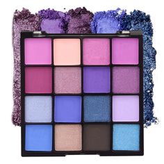 PRICES MAY VARY. 【16 Colors Professional Eyeshadow Palette】 ★DO ANY MAKEUP LOOK★: It has good color combination and you can create a dramatic look or a natural look with this deep, rich and intense eyeshadows. Endless possibilities - It will put you out of your comfort zone to create best glam looks, like everyday eye look, sultry smokey eye look and rainbow eye look. Great for exploring colors and makeup artistry. " 【Super Pigmented & Pressed Pigments】: Chic white packaging with soft touch. 16 Colorful Eye Shadow, Brown Eye Shadow, Make Eyes Pop, For Eye Makeup, Shimmer Eyeshadow Palette, White Packaging, Creamy Eyeshadow, Good Color Combinations, Pigment Eyeshadow