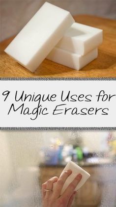 four unique uses for magic erasers