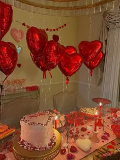 Lana Themed Party, Red And Pink Birthday Theme, Red And Pink Birthday, February Birthday Party Ideas, Pink Birthday Theme, Hotel Birthday Parties, 21st Birthday Themes, Red Party Decorations