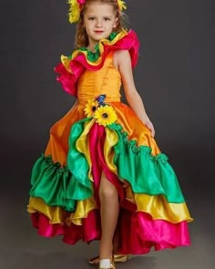 Brazil Costume, Brazilian Dress, Samba Dress, Easter Costume, Samba Costume, Samba Outfit, Concert Dresses, Pink Costume, Kids Party Dresses