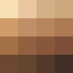 a brown and beige color scheme with different shades