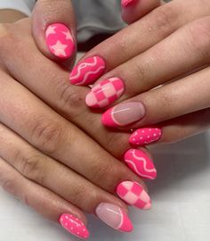 Rodeo Nails, Western Nails, Summer Nail Ideas, Country Nails, Simple Gel Nails, Girly Acrylic Nails, Simple Acrylic Nails