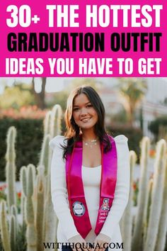 College Graduation Party Outfit, Graduation Outfit Ideas University Black Women, Summer Graduation Outfit, 8th Grade Graduation Outfit Ideas, Graduation Outfit Ideas High School, Cute Graduation Outfits, White Graduation Dresses, Graduation Outfit Ideas University, Graduation Outfits For Women