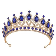 Hair With A Clip, Royal Queen Crown, Jewelry Princess, Quinceanera Crown