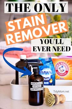 the only stain remover you'll ever need