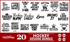 Hockey SVG Designs Bundle Hockey Svg, Svg Designs, Svg Design, Design Bundles, Graphic Illustration, Hockey, Free Download, Bundles, Coding