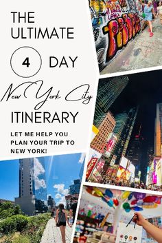 the ultimate 4 day new york city itinerary for your trip to new york