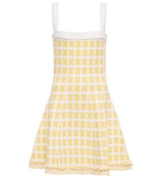 Yellow Gingham, Yellow Outfit, Gingham Dress, New Wardrobe, Dream Dress, Flare Skirt, Brandy Melville, Aesthetic Clothes, Pretty Outfits