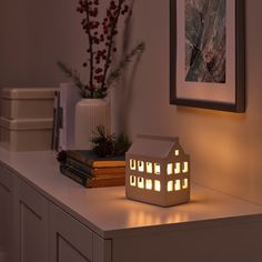 STRÅLA LED table decoration - battery operated house/ceramic white - IKEA Ikea Strala, Ikea Christmas, Ikea Food, Airbnb Design, Kids Flooring, Swedish Style, Organization Furniture, Bathroom Outdoor, Ikea Family