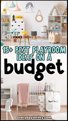 the best playroom idea on a budget