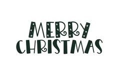 the words merry christmas written in black ink