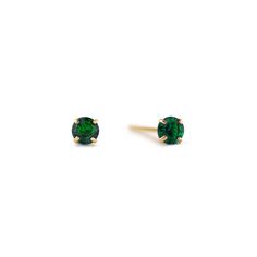 Gem Earrings Studs, Homecoming 2022, Green Stud Earrings, Emerald Studs, Emerald Stud Earrings, Aquamarine Birthstone, Emerald Jewellery, Earring Stack, Best Earrings