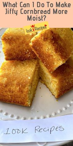 what can i do to make jiffy cornbread more moist? - look recipe