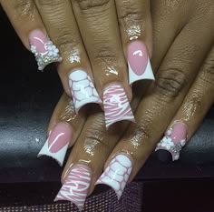 Curved Nails, Hard Nails, Matte Nails Design, Short Square Acrylic Nails, Dope Nail Designs, Unique Acrylic Nails