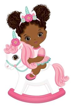 African American Mermaid, Princess Clipart, Black Power Art, Unicorn Clipart, Power Art, Fairy Clipart, Unicorns Png