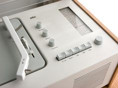 an electronic device with buttons and numbers on it