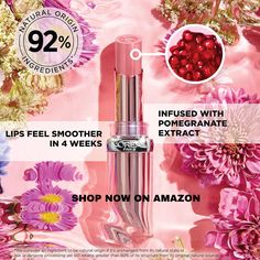 L'Oreal Paris Glow Paradise Hydrating Balm-in-Lipstick with Pomegranate Extract, Pastel Exaltation, 0.1 Oz
Amazon Affiliate