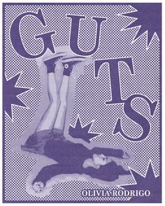 an old poster with the words guts on it