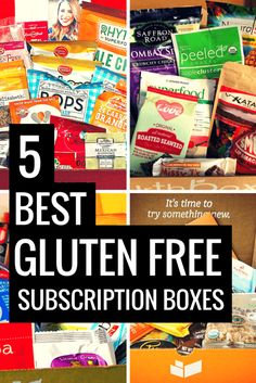 the top 5 best gluten free subscripion boxes for kids and adults