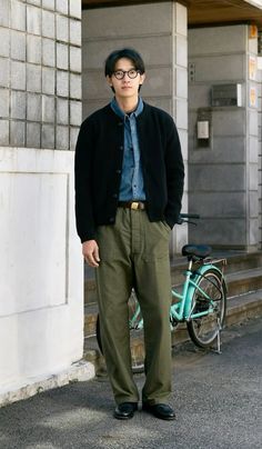 Tall Mens Outfits, Modern Retro Outfit Men, Dad Fits, Hipster Mens Fashion, Japanese Street Fashion, Mens Winter Fashion, Men Fashion Casual Outfits