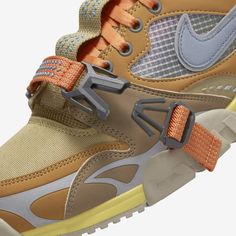 Nike Air Trainer 1 Sp, Nike Air Trainer 1, Nike Air Trainer, Sports Aesthetic, Streetwear Fits, Cross Trainer, Saucony Sneaker, Panel Siding, Wheat