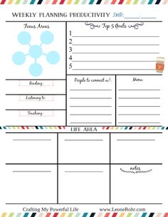 a printable weekly planner with the text, freebiet for kids to use