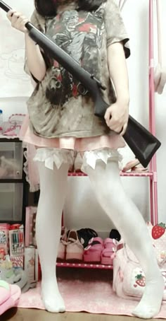 Cute Gore Clothes, Kawaii Horror Outfits, Gore Outfits Aesthetic, Cutegore Style Outfit, Gurokawaii Clothes, Creepycute Aesthetic Outfits, Cutegore Outfit Ideas, Creepy Cute Aesthetic Outfit, Creepy Cute Clothes