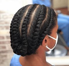 Twist Hairstyles On Natural Hair, Flat Twist Natural Hairstyles, Jumbo Flat Twist, Twist Natural Hairstyles, Winter Protective Styles, Hairstyles On Natural Hair