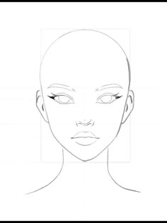 the outline of a woman's face