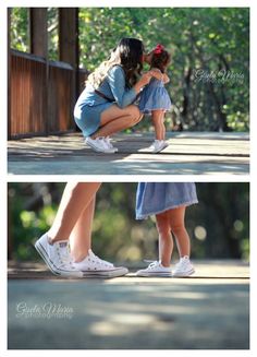 Enjoyed shooting this session. Matching from head to toe, Brittany and her daughter, Juliette's mommy and me photoshoot. denim dresses and white converses...loved it! for more visit my instagram @giselamariaphotography Mommy And Me Photoshoot