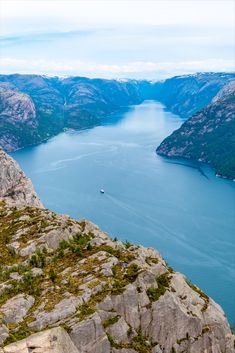 The Lysefjord from above Fjords In Norway, Norway Fjords, Nature, Travelling Tips