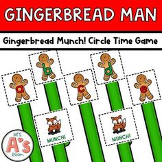 the gingerbread man game for children to play