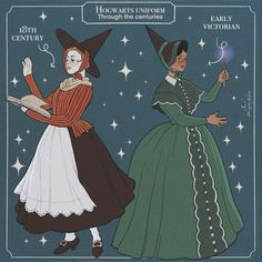 an image of two women dressed as witches