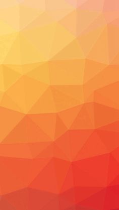 an orange, yellow and red abstract background with low polygonic shapes in the center