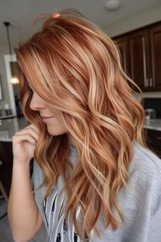 Blonde With Red, Strawberry Blonde Hair Color Ideas, Red Hair Looks, Fall Blonde Hair, Hair Mistakes, Red Hair Don't Care, Blonde Hair Color Ideas