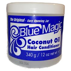 Brand New Blue Magic Coconut Oil Hair Conditioner 12 Oz -Works For Dry Hair Type -Prevents Dryness & Split Ends Blue Magic Hair Grease, Coconut Oil Conditioner, Hair Grease, Coconut Hair, Shampoo For Curly Hair, Dry Shampoo Hairstyles, Hair Color Shampoo, Blue Magic, Coconut Oil Hair