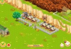 the farm town game is shown in this screenshot