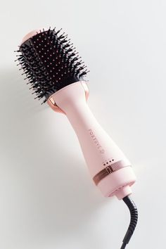 Get that salon blowout at home with this all-in-one dryer and brush combo from Foxybae that helps detangle, dry and style hair in half the time. The perfect combination of heat and wind adds shine and body without damaging or drying hair, powered by a salon-grade motor, dual bristles and a true tourmaline barrel.Content + Care. Imported Hair Tool Set, Salon Blowout, Dryer Brush, Hair Care Tools, Hair Supplies, Hair Essentials, Hair Breakage, Dream Hair, Dry Brushing