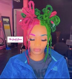 Loc Crown, Real Locs, Colorful Locs, Dread Journey, Loc Colors, Dyed Locs, Women Locs, Rainbow Crown, Dreadlocks Hair Care