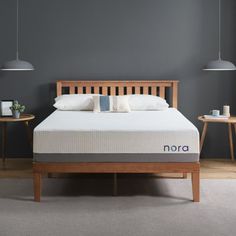 This gel memory foam mattress hits the mark on cool and cozy. Crafted with a layer of cooling gel-infused memory foam that hugs your shape, it’s wrapped in a soft and breathable cool-to-the-touch cover that is instantly inviting for a restorative sleep. What’s more, each layer is infused with green tea extract to keep this mattress fresh over time. It is rated medium firm, which is suitable for all kinds of sleepers. This mattress is compressed and rolled into a box for shipping. Once unpacked,… Wake Up Refreshed, Restorative Sleep, Gel Memory Foam Mattress, Green Tea Extract, Cool Technology, Memory Foam Mattress, Foam Mattress, Mattress Sizes, Top Design