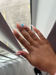 Fire Nails, Long Nails, Pretty Nails, Baby Shower, Nails