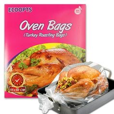 an open bag of turkey roasting bags